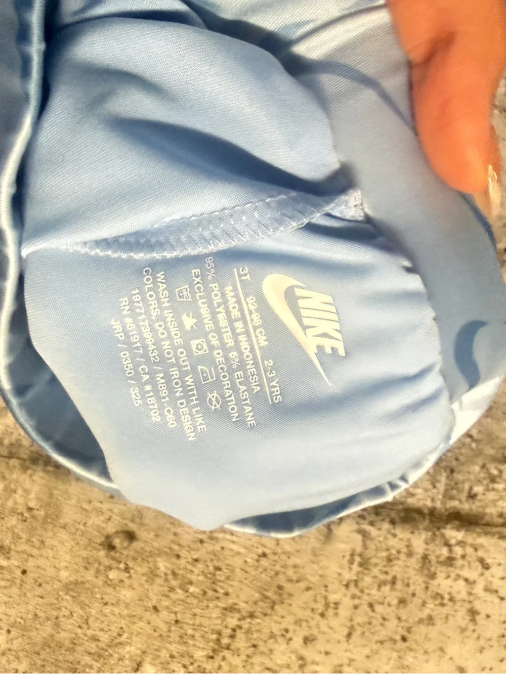 Nike light blue